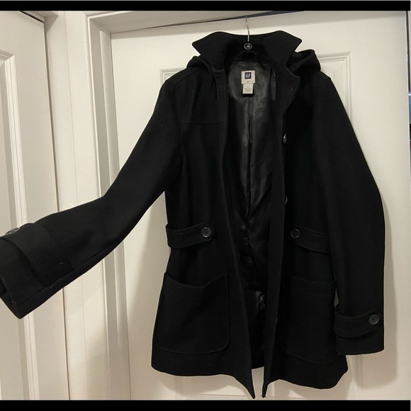 gap black coat